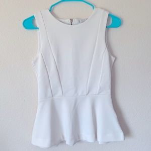 White H&M Sleeveless Top